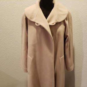 100% Cashmere- Fleurette Brand Coat